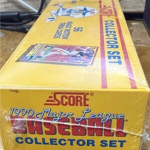 1990 Score Baseball Complete Factory Sealed Set Frank Thomas RC - 704 Cards